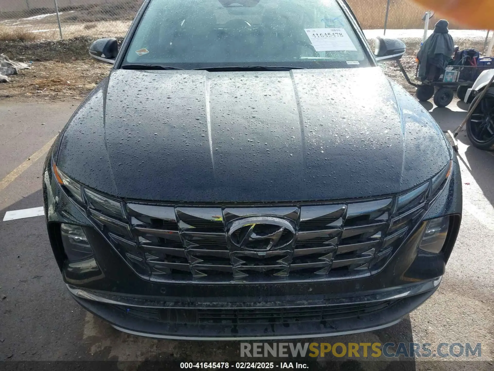 12 Photograph of a damaged car 5NMJECAE7PH213698 HYUNDAI TUCSON 2023