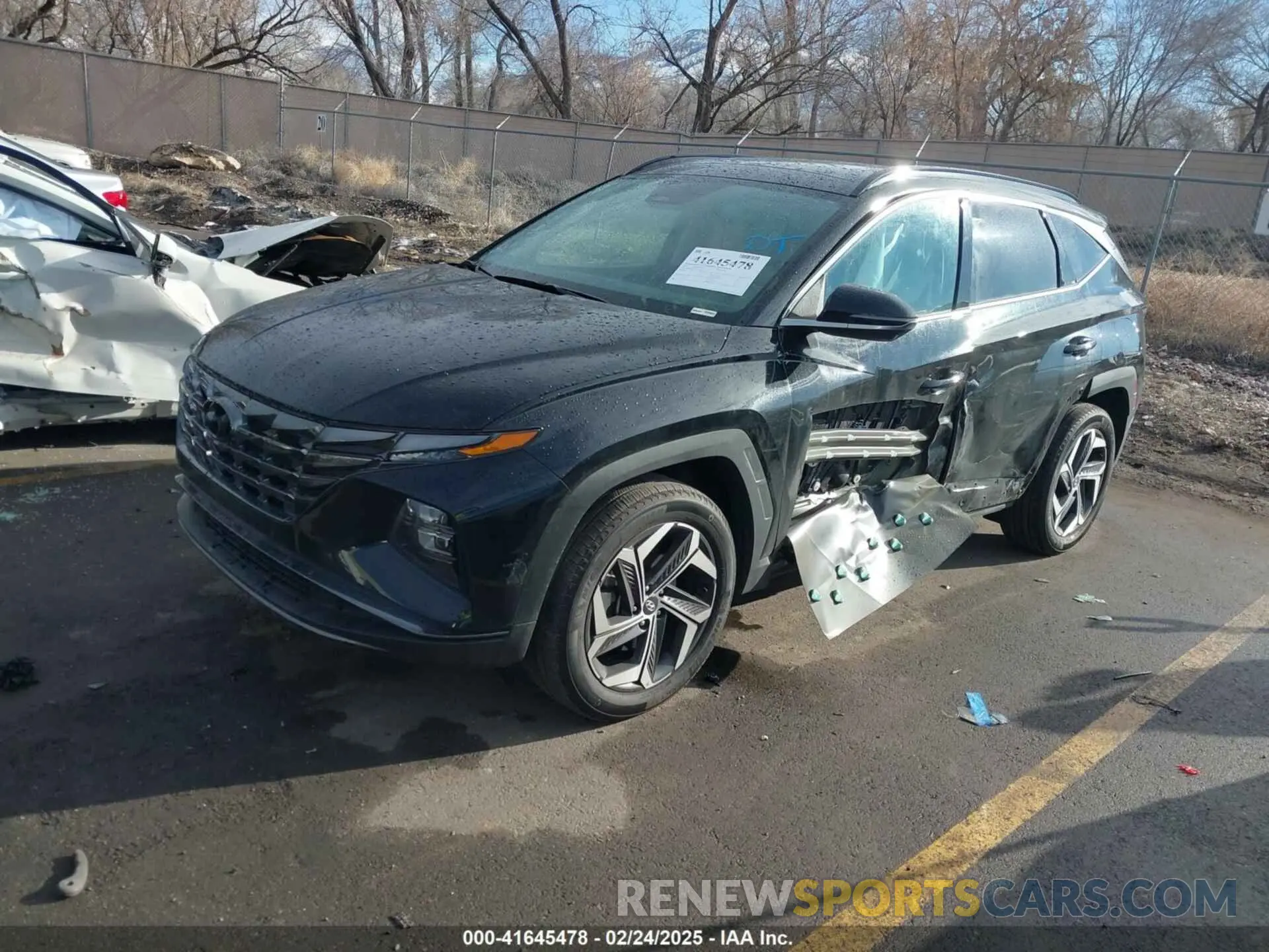 2 Photograph of a damaged car 5NMJECAE7PH213698 HYUNDAI TUCSON 2023