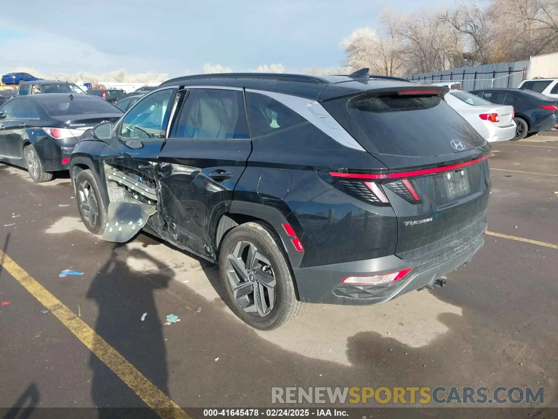 3 Photograph of a damaged car 5NMJECAE7PH213698 HYUNDAI TUCSON 2023