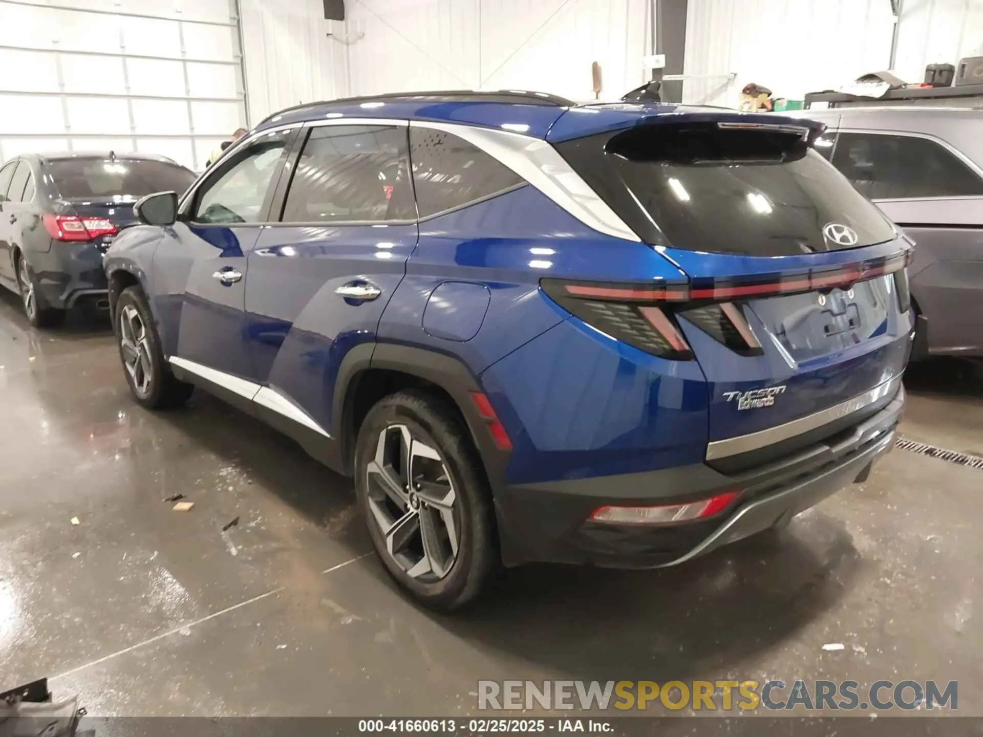 3 Фотография поврежденного автомобиля 5NMJECAE8PH177410 HYUNDAI TUCSON 2023