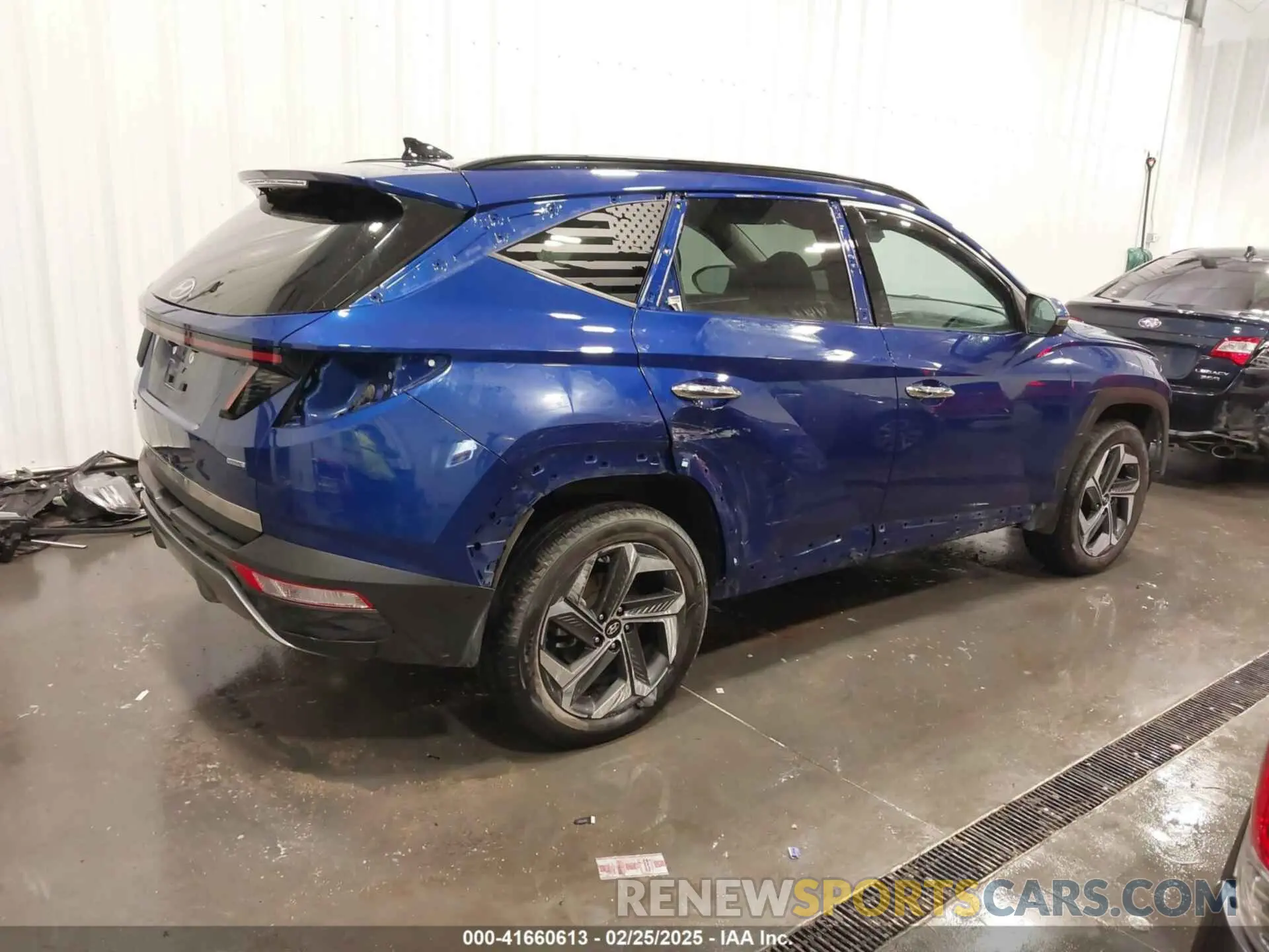 4 Фотография поврежденного автомобиля 5NMJECAE8PH177410 HYUNDAI TUCSON 2023