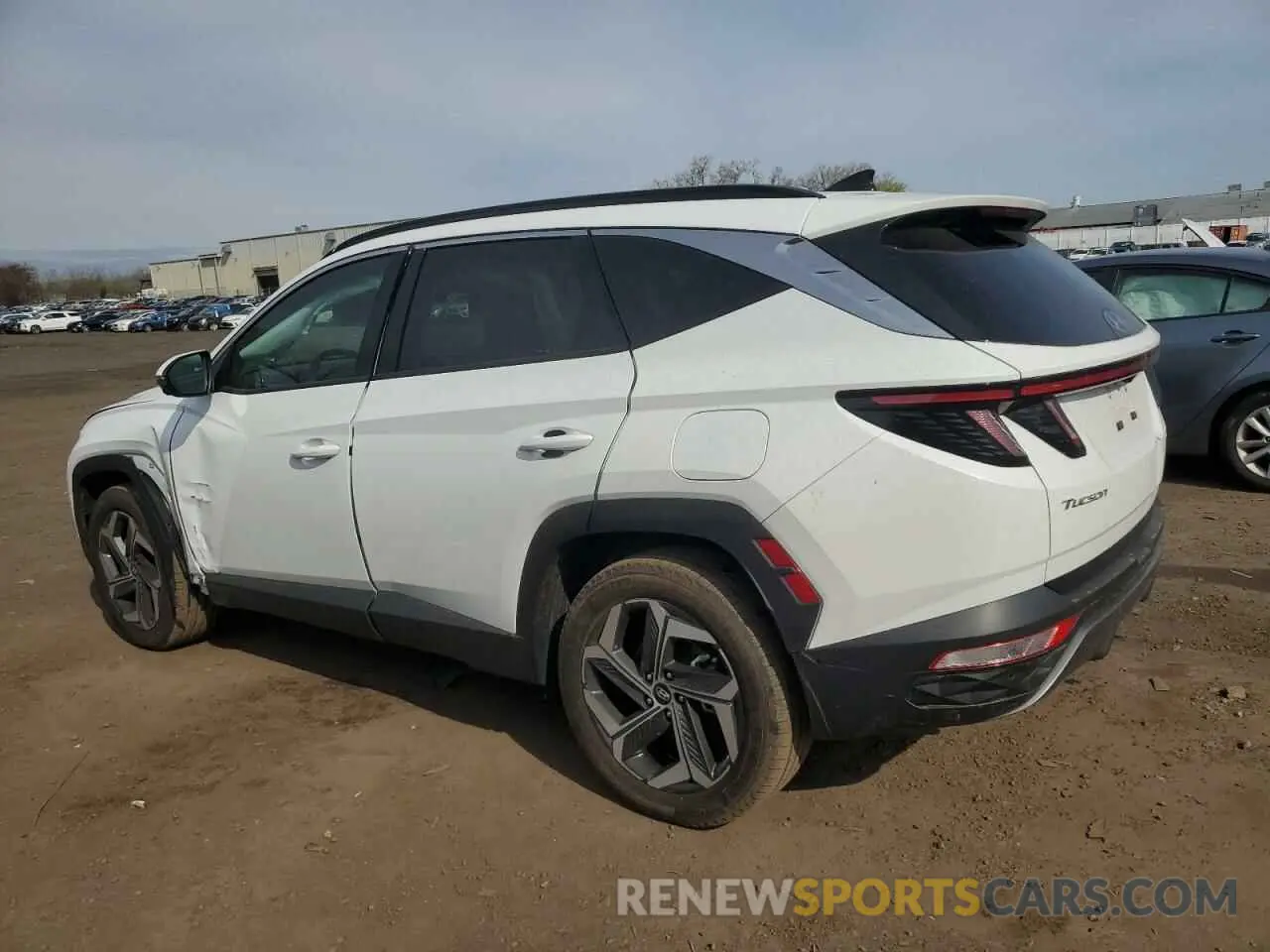 2 Photograph of a damaged car 5NMJECAE8PH247472 HYUNDAI TUCSON 2023