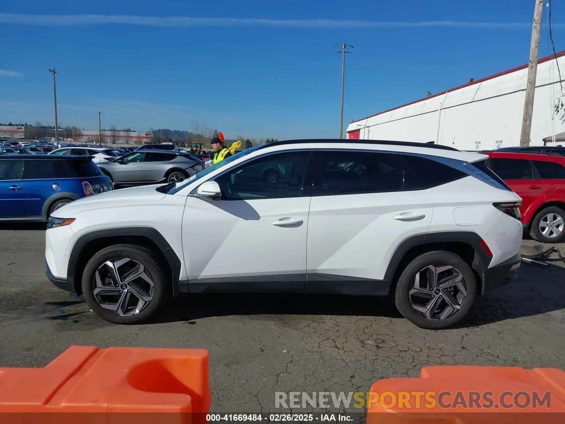 14 Фотография поврежденного автомобиля 5NMJECAE8PH267639 HYUNDAI TUCSON 2023