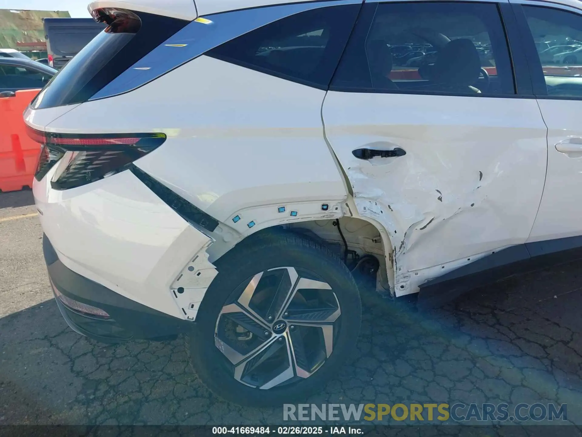 6 Фотография поврежденного автомобиля 5NMJECAE8PH267639 HYUNDAI TUCSON 2023