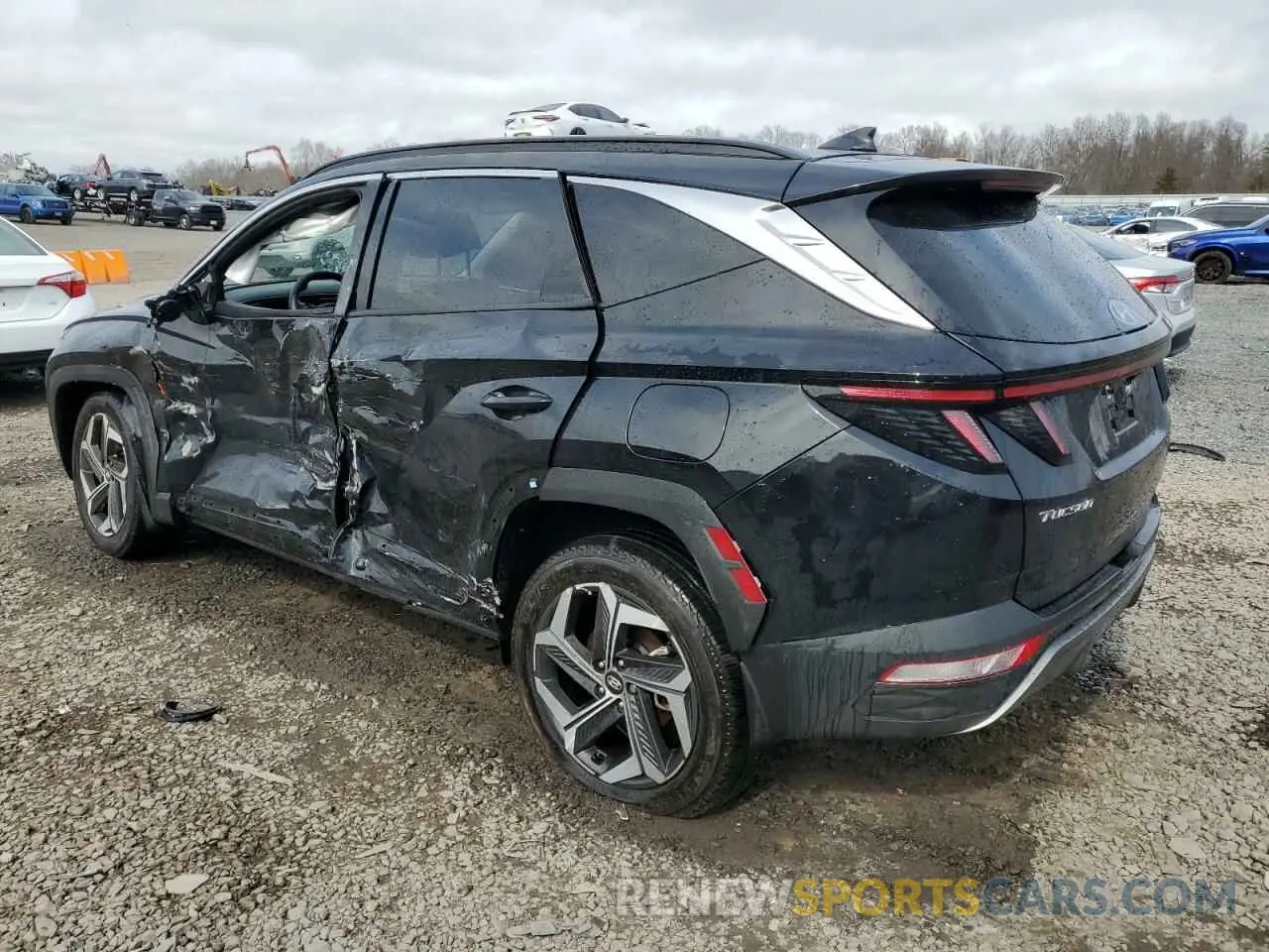 2 Photograph of a damaged car 5NMJECAE9PH251739 HYUNDAI TUCSON 2023