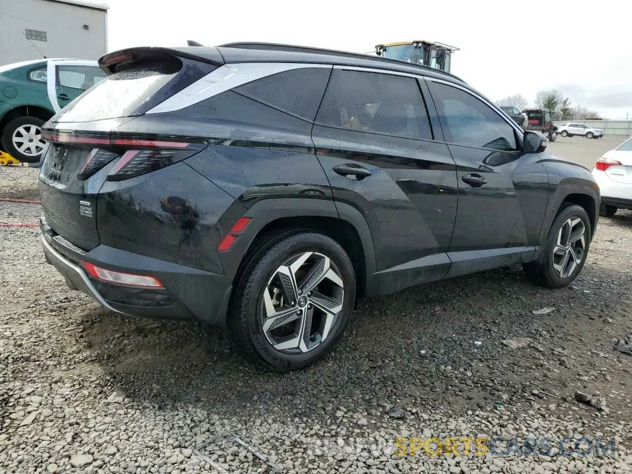 3 Photograph of a damaged car 5NMJECAE9PH251739 HYUNDAI TUCSON 2023