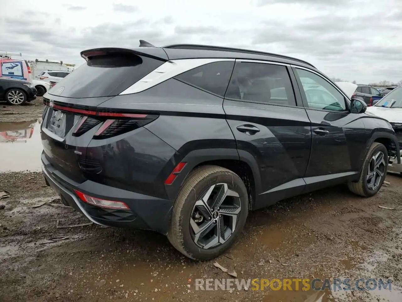 3 Фотография поврежденного автомобиля 5NMJECAEXPH212545 HYUNDAI TUCSON 2023