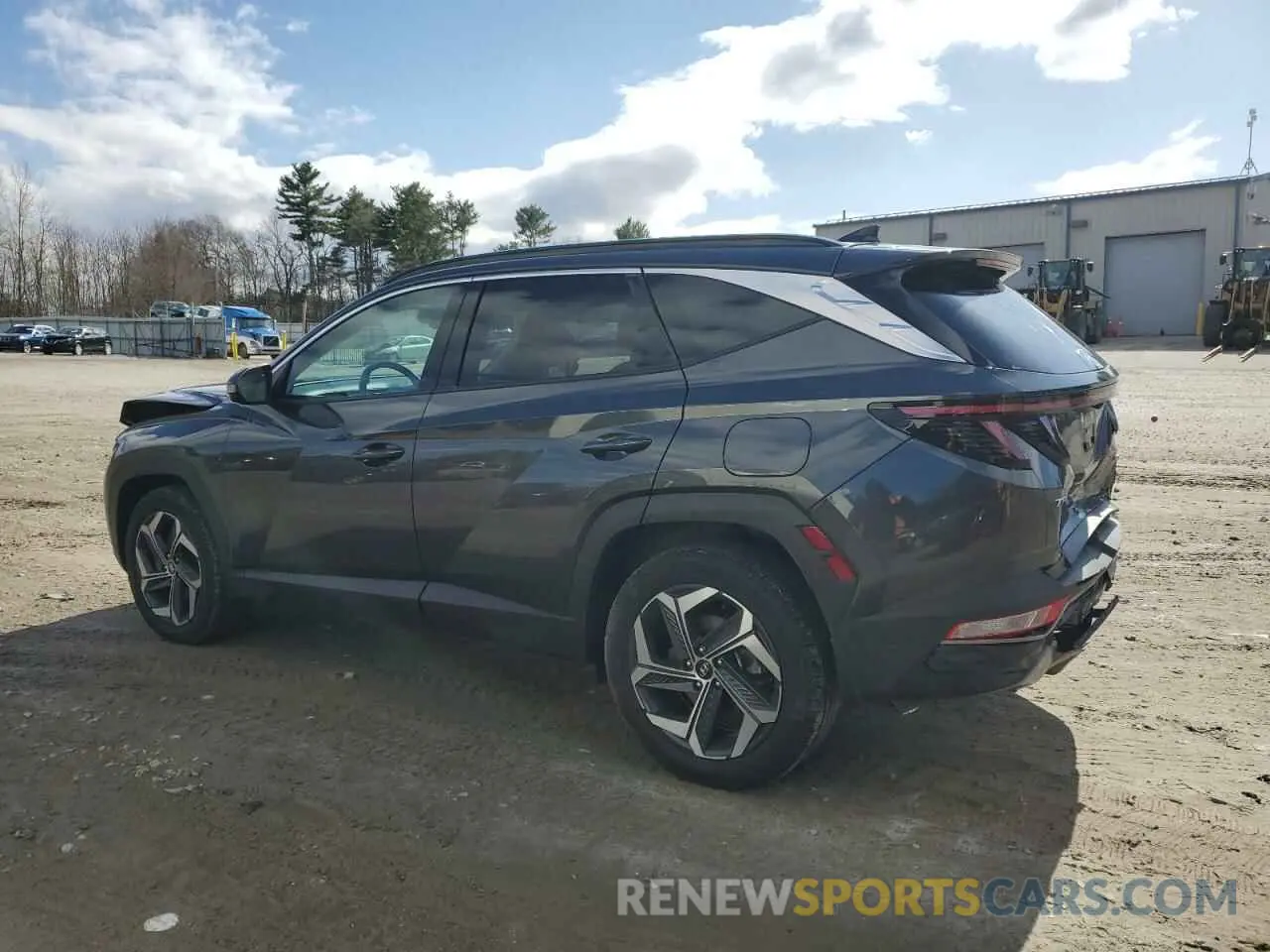 2 Photograph of a damaged car 5NMJECAEXPH218832 HYUNDAI TUCSON 2023