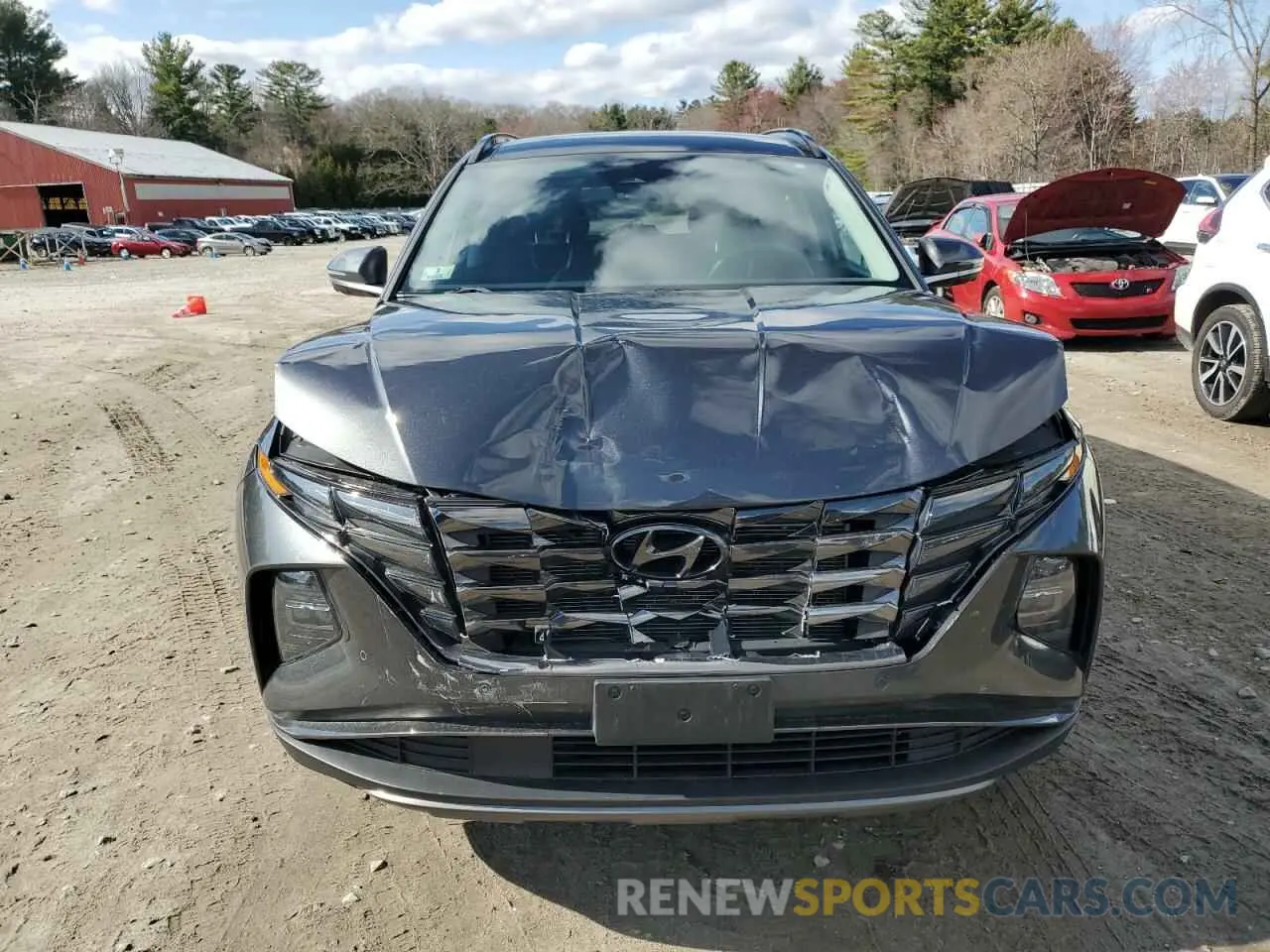 5 Photograph of a damaged car 5NMJECAEXPH218832 HYUNDAI TUCSON 2023
