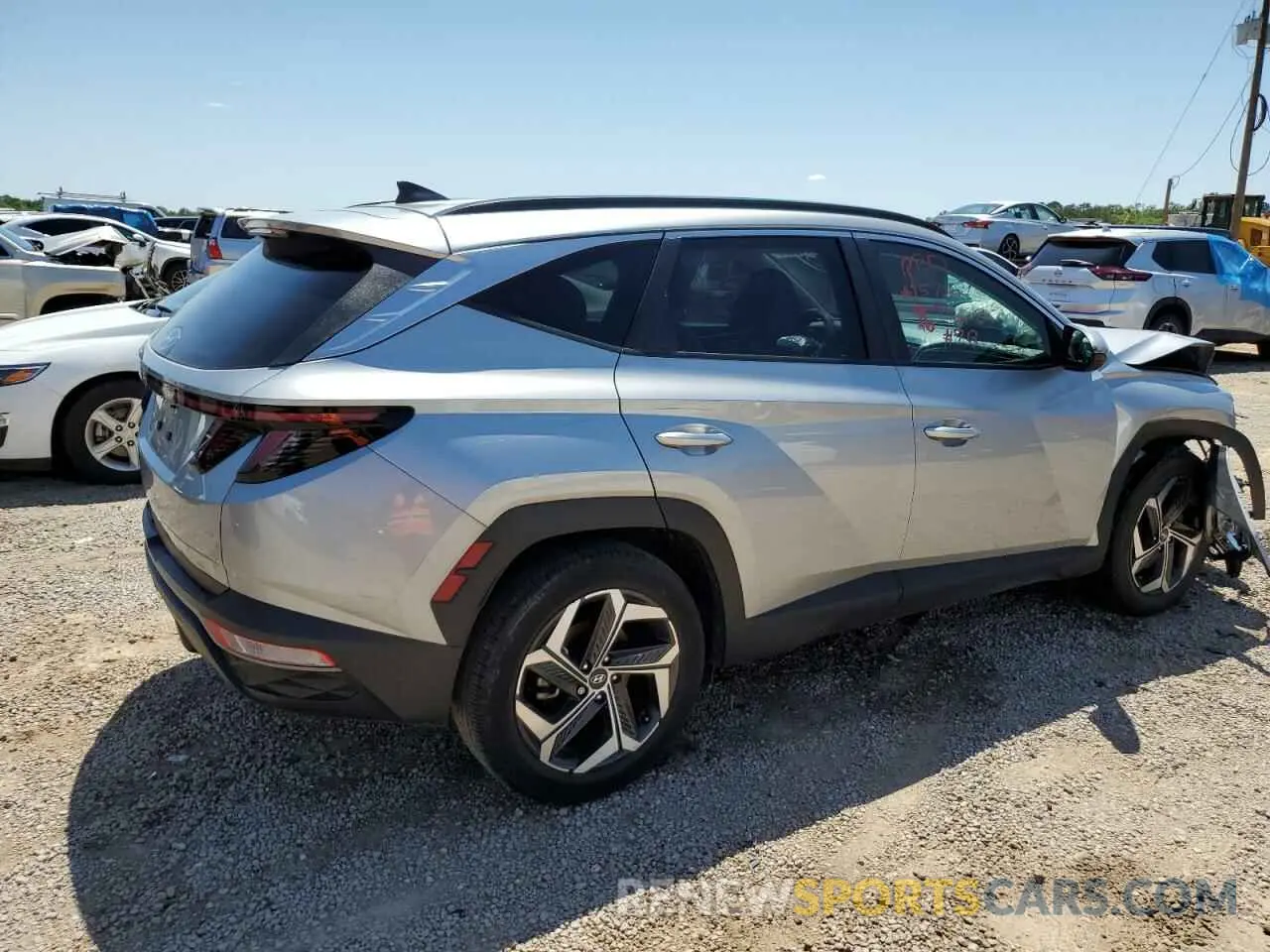 3 Photograph of a damaged car 5NMJF3AE2PH269111 HYUNDAI TUCSON 2023