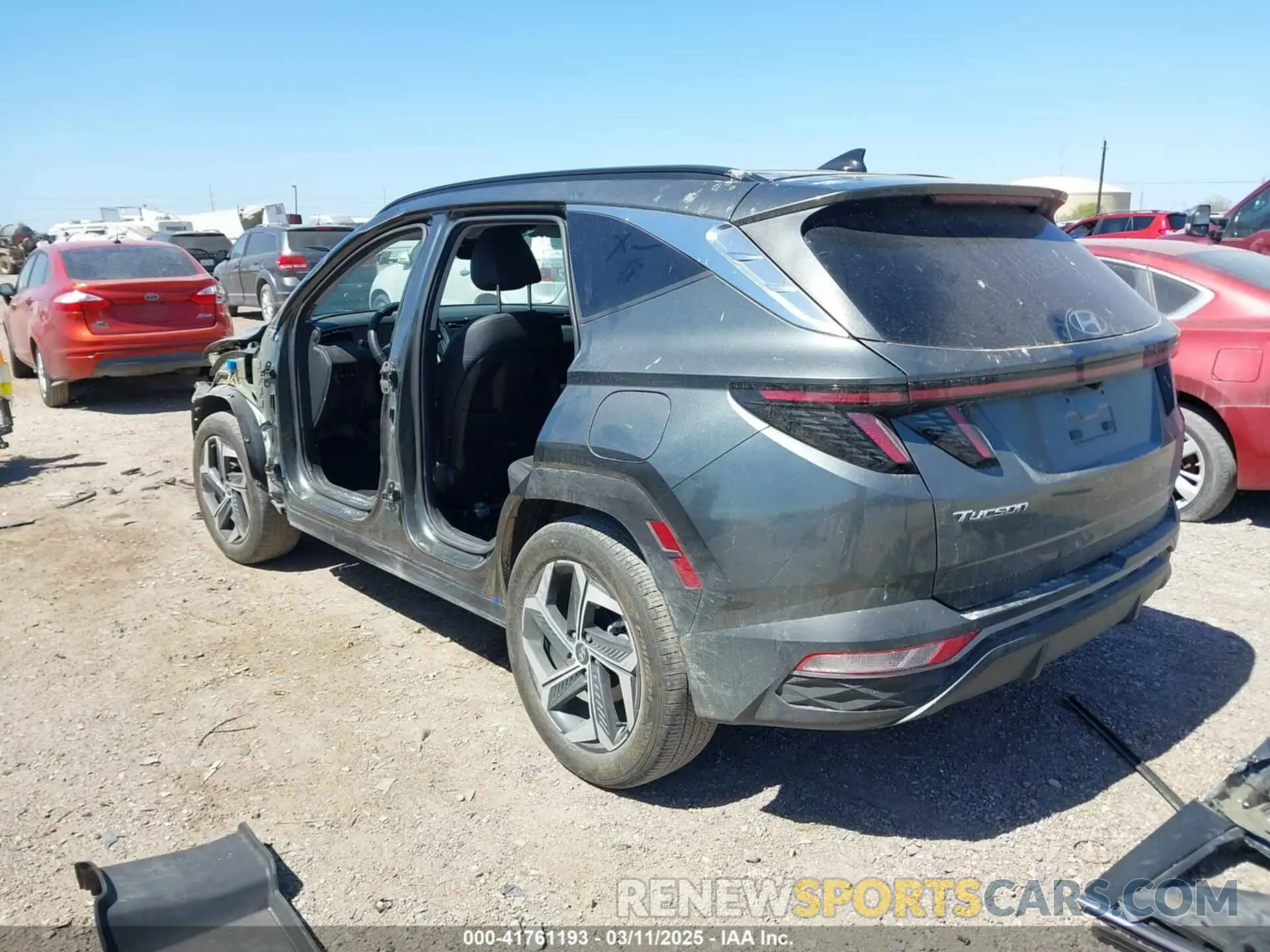 3 Photograph of a damaged car 5NMJF3AE4PH252519 HYUNDAI TUCSON 2023