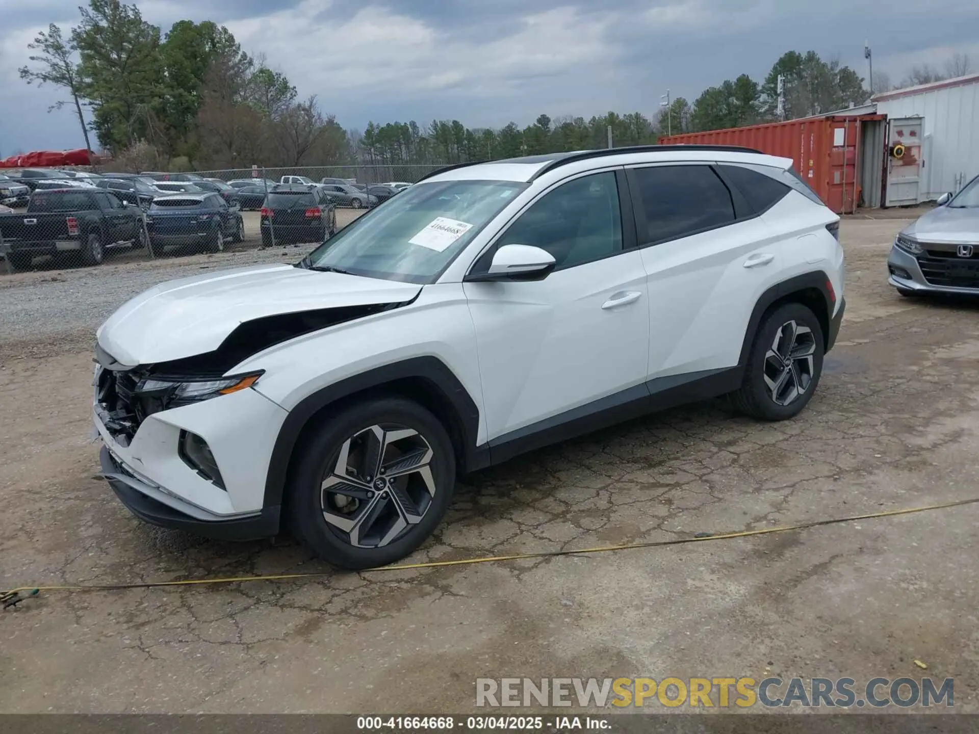 2 Фотография поврежденного автомобиля 5NMJF3AE4PH257882 HYUNDAI TUCSON 2023