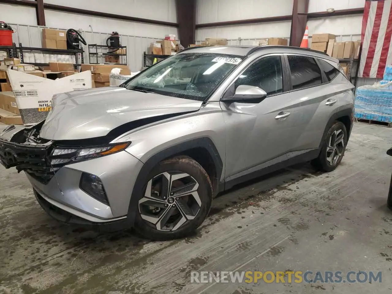 1 Photograph of a damaged car 5NMJF3AE4PH272897 HYUNDAI TUCSON 2023