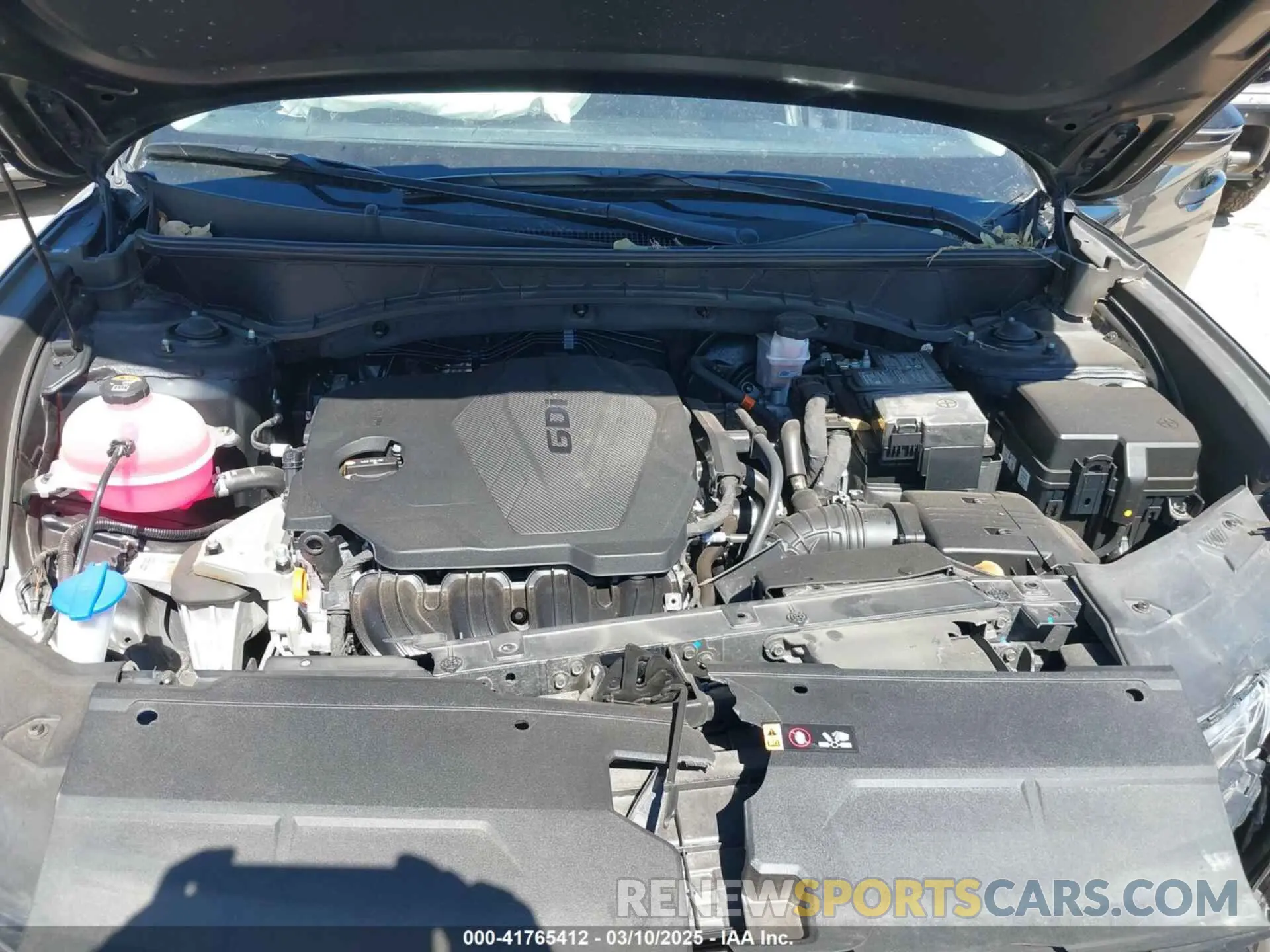 10 Photograph of a damaged car 5NMJF3AE5PH237043 HYUNDAI TUCSON 2023