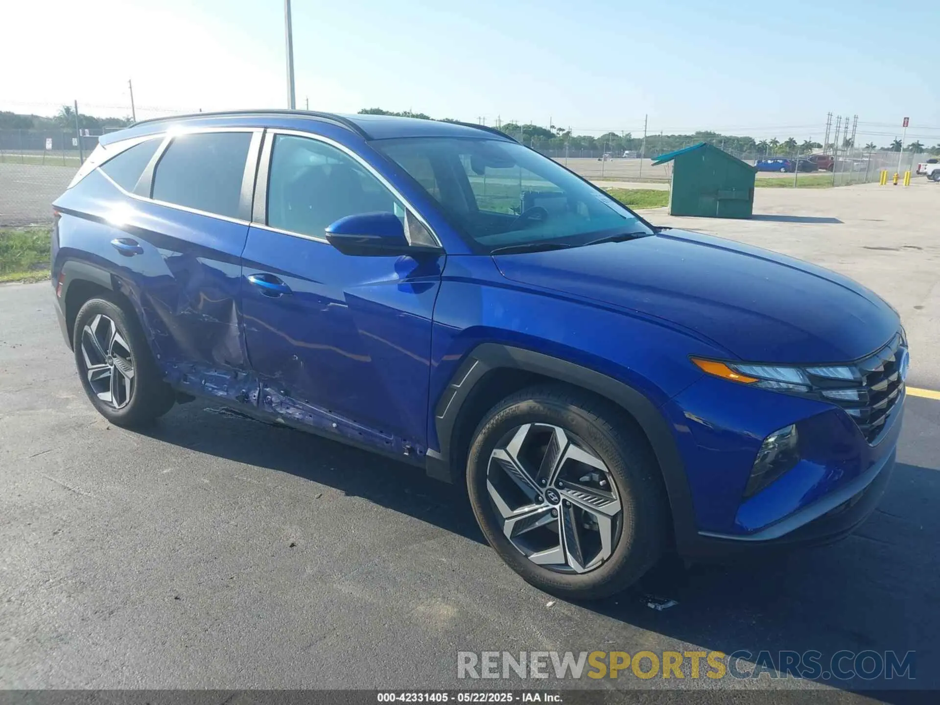 1 Фотография поврежденного автомобиля 5NMJF3AE5PH243439 HYUNDAI TUCSON 2023