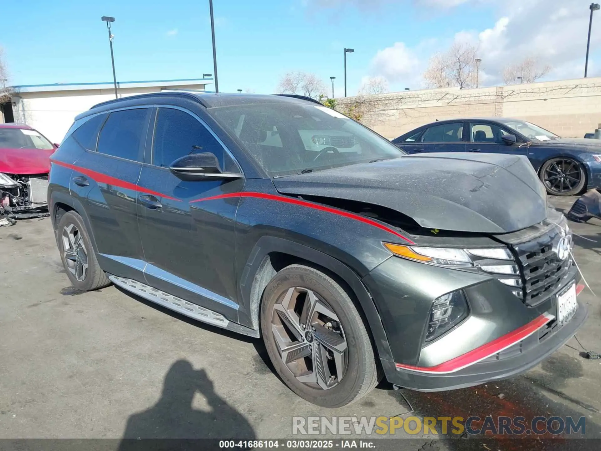 13 Фотография поврежденного автомобиля 5NMJF3AE6PH170825 HYUNDAI TUCSON 2023