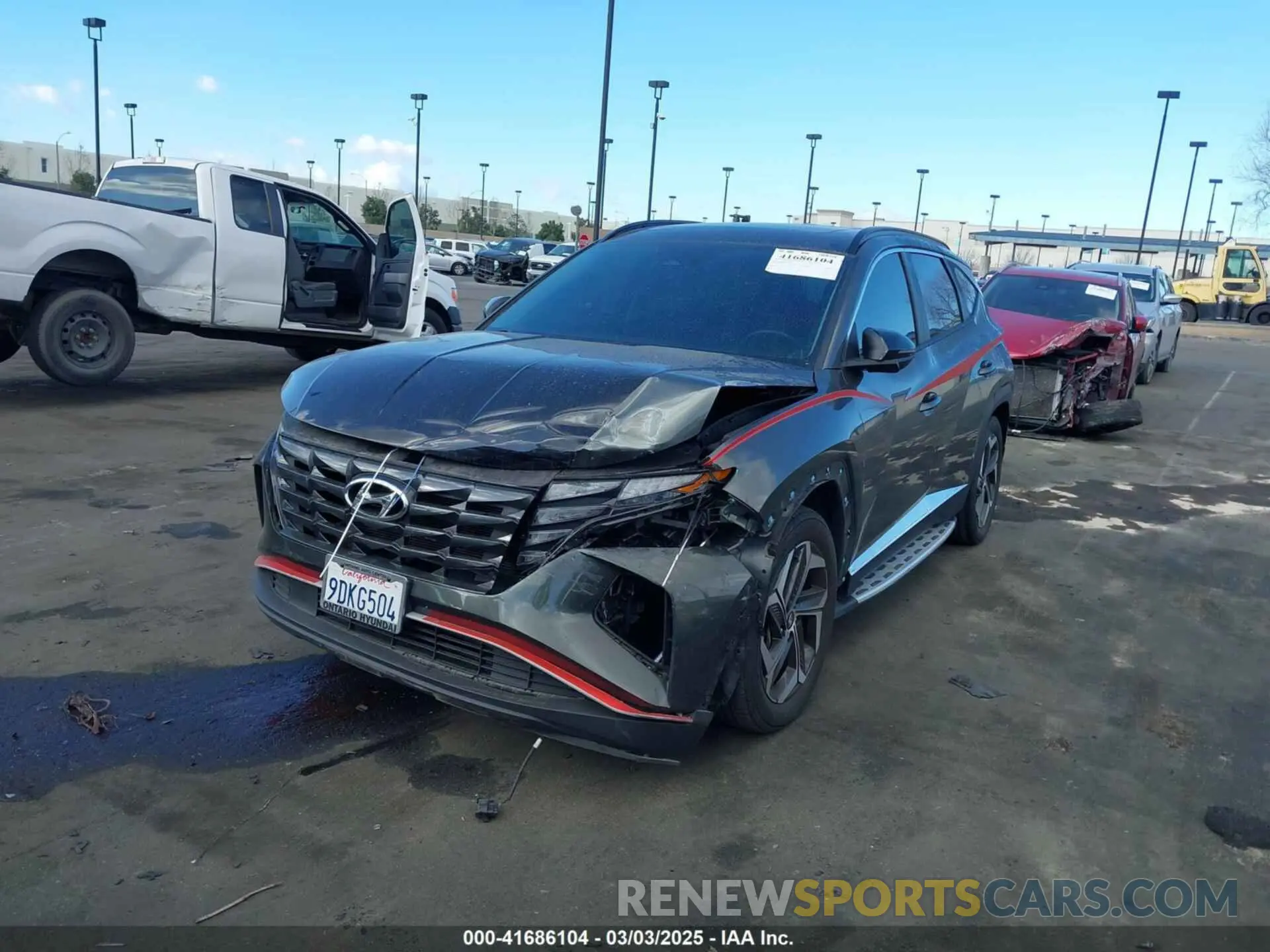 6 Фотография поврежденного автомобиля 5NMJF3AE6PH170825 HYUNDAI TUCSON 2023
