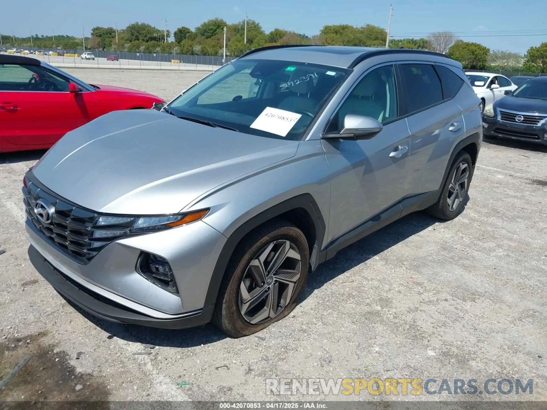 2 Фотография поврежденного автомобиля 5NMJF3AE6PH292391 HYUNDAI TUCSON 2023