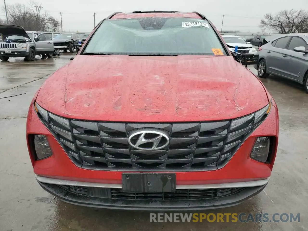 5 Photograph of a damaged car 5NMJF3AE7PH229865 HYUNDAI TUCSON 2023