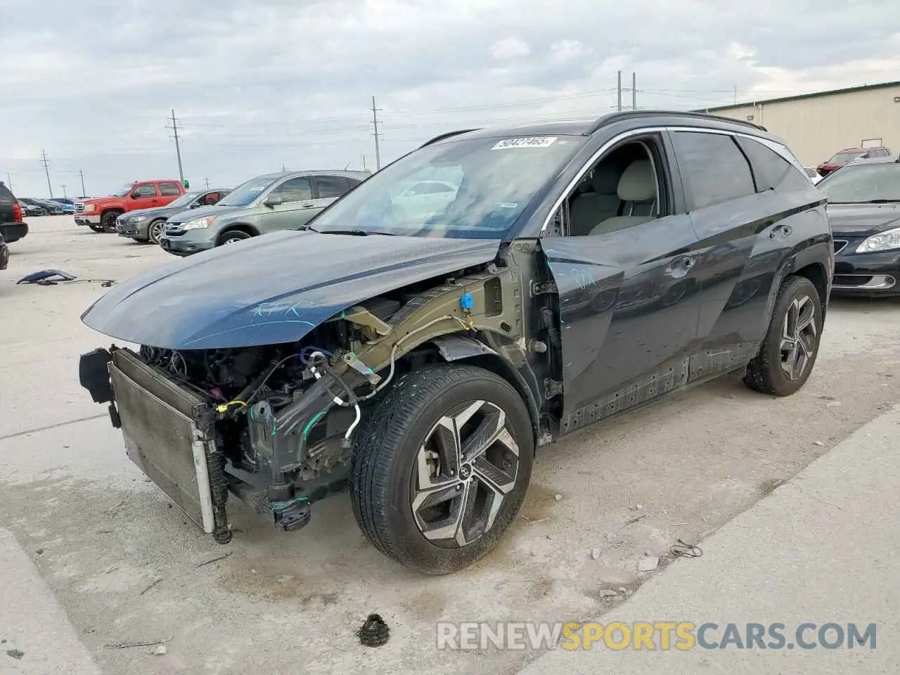 1 Фотография поврежденного автомобиля 5NMJF3AE7PH259741 HYUNDAI TUCSON 2023