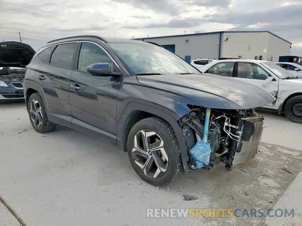 4 Фотография поврежденного автомобиля 5NMJF3AE7PH259741 HYUNDAI TUCSON 2023