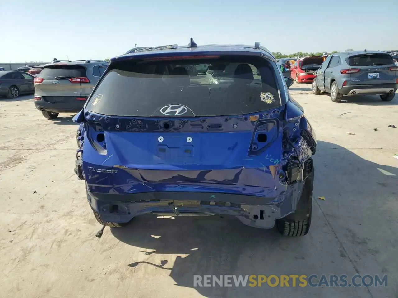 6 Фотография поврежденного автомобиля 5NMJF3AEXPH175574 HYUNDAI TUCSON 2023