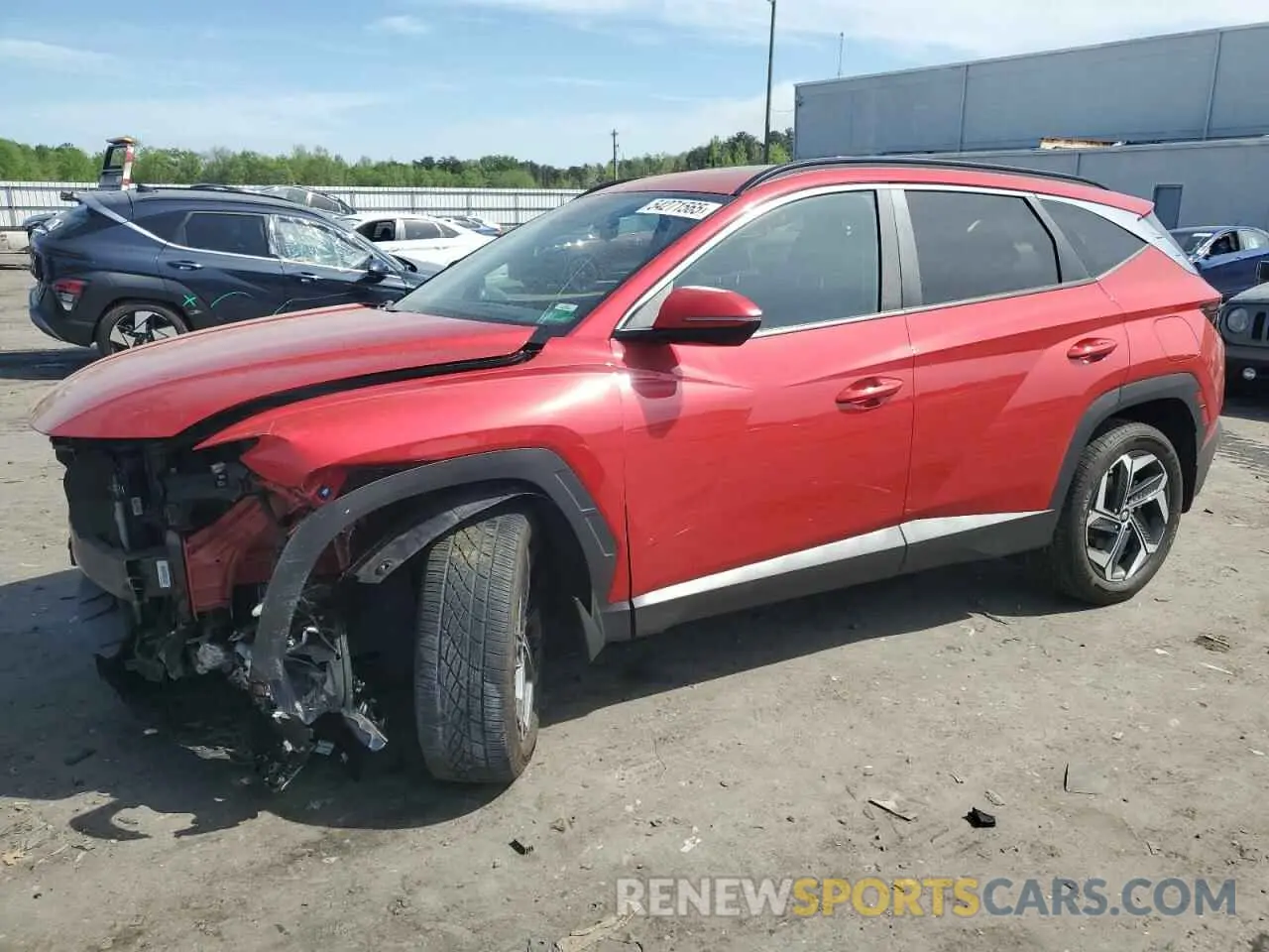 1 Photograph of a damaged car 5NMJF3AEXPH191872 HYUNDAI TUCSON 2023