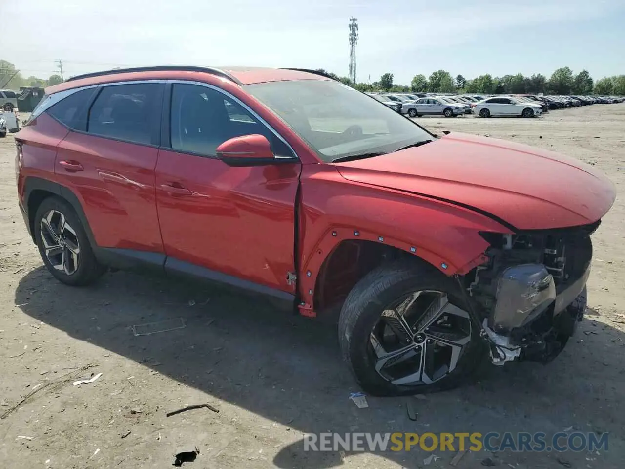4 Photograph of a damaged car 5NMJF3AEXPH191872 HYUNDAI TUCSON 2023