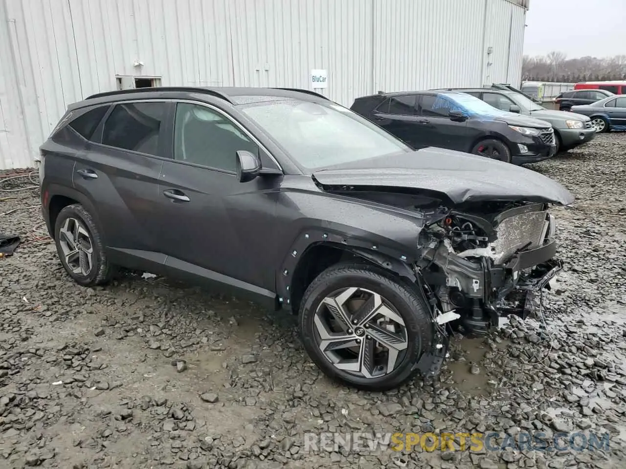 4 Photograph of a damaged car 5NMJFCAE0PH162252 HYUNDAI TUCSON 2023
