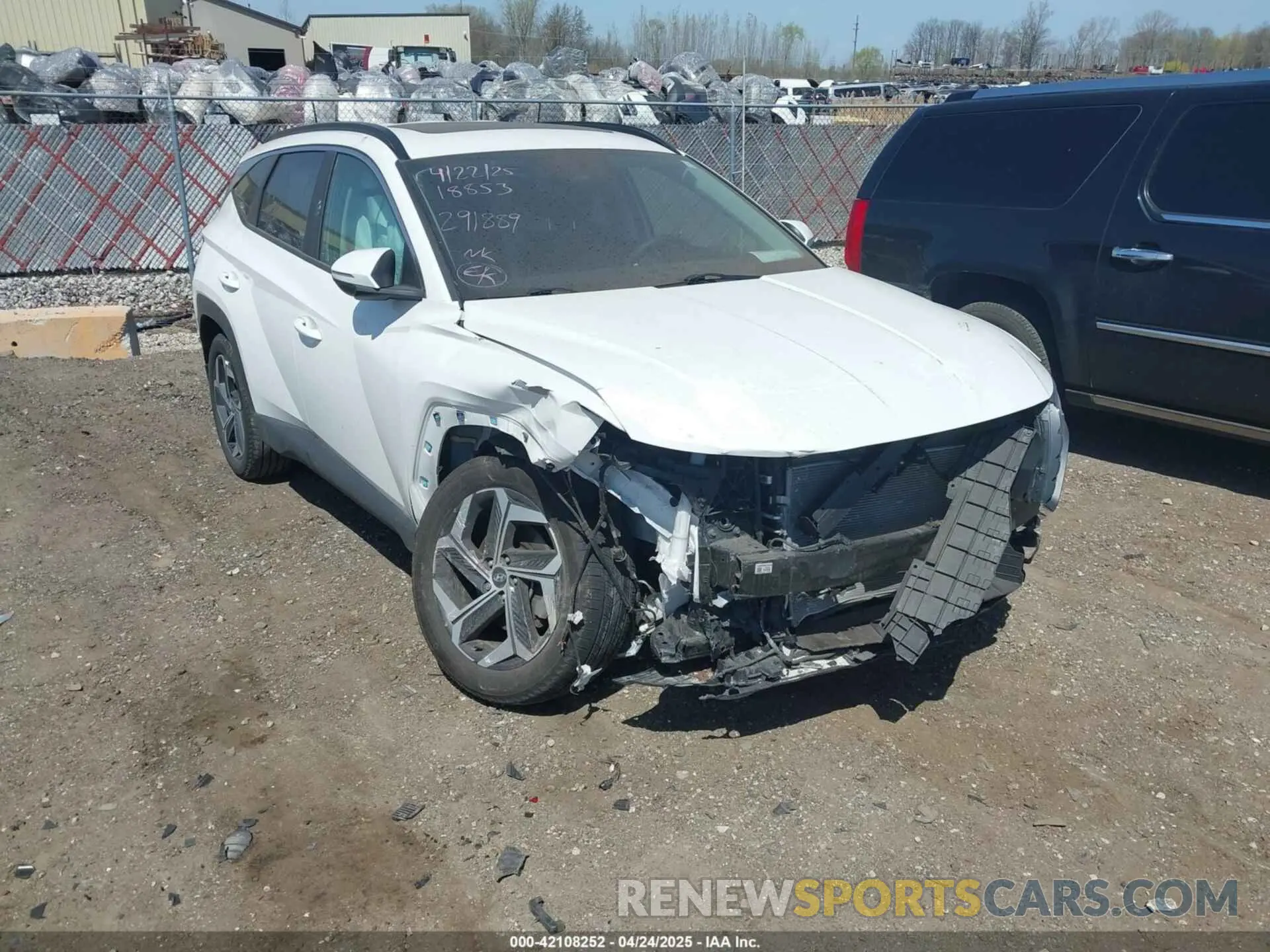 1 Photograph of a damaged car 5NMJFCAE1PH291889 HYUNDAI TUCSON 2023