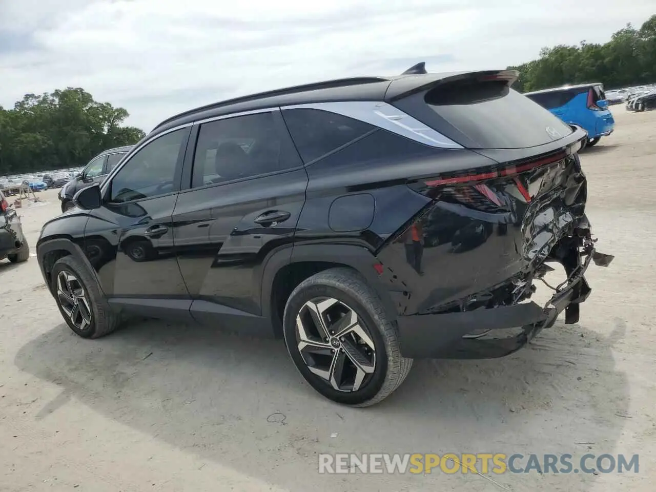 2 Фотография поврежденного автомобиля 5NMJFCAE2PH181918 HYUNDAI TUCSON 2023