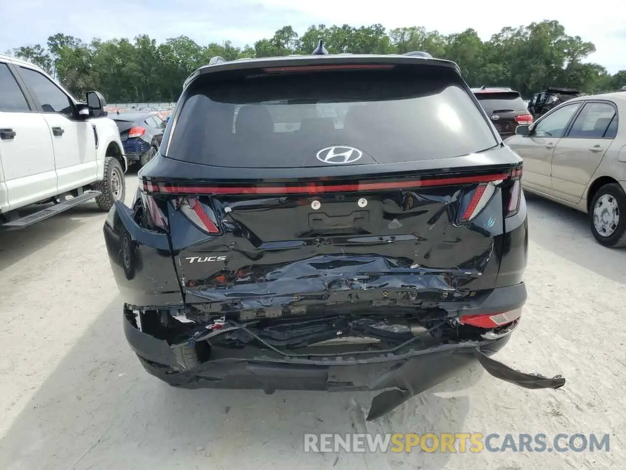 6 Фотография поврежденного автомобиля 5NMJFCAE2PH181918 HYUNDAI TUCSON 2023