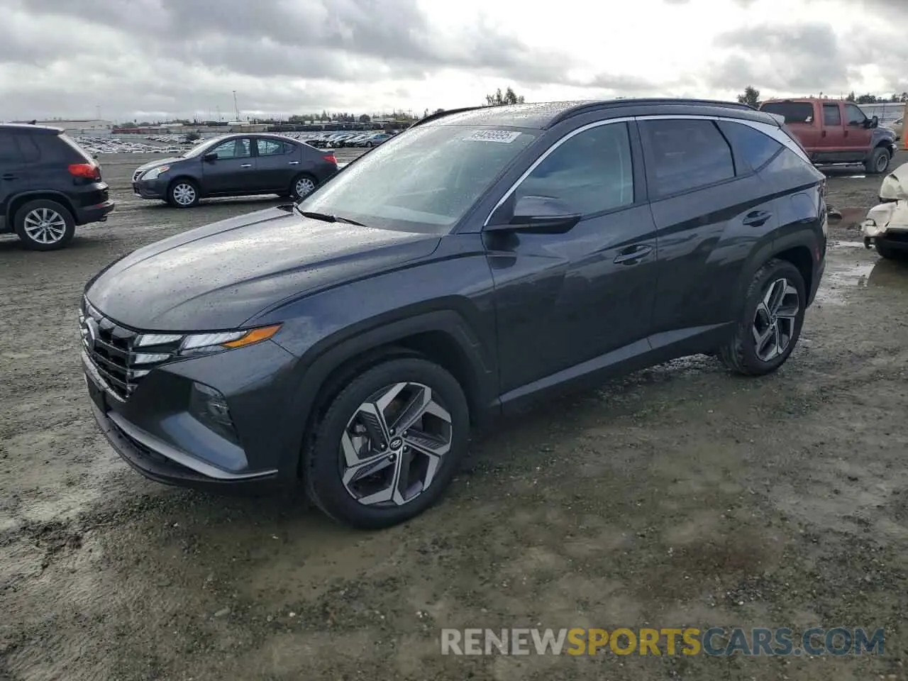 1 Photograph of a damaged car 5NMJFCAE2PH220698 HYUNDAI TUCSON 2023