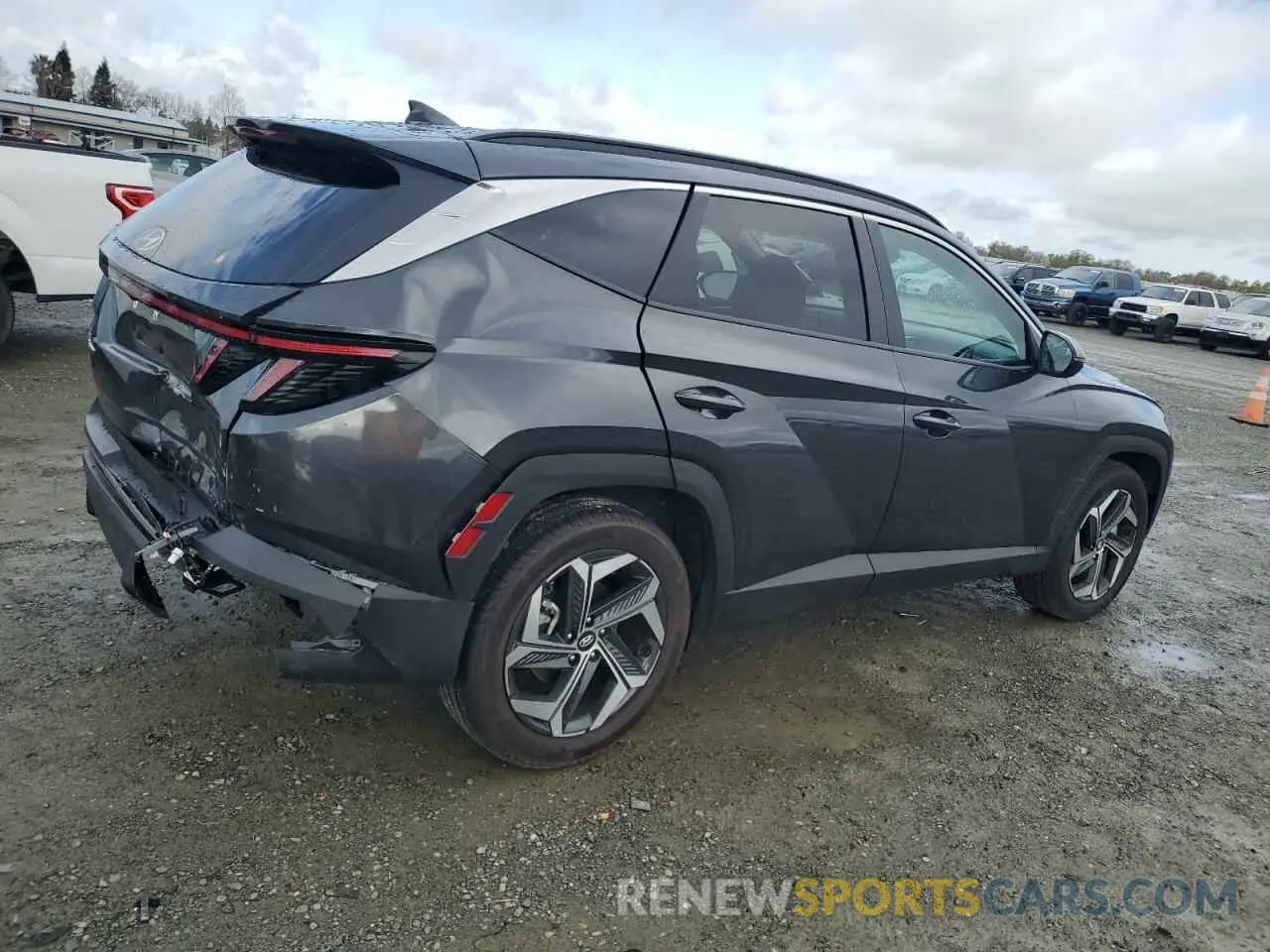 3 Photograph of a damaged car 5NMJFCAE2PH220698 HYUNDAI TUCSON 2023