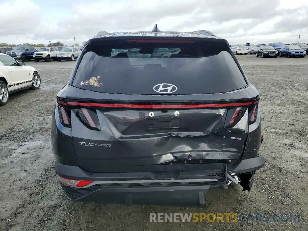 6 Photograph of a damaged car 5NMJFCAE2PH220698 HYUNDAI TUCSON 2023
