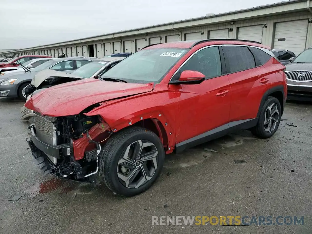 1 Фотография поврежденного автомобиля 5NMJFCAE2PH256990 HYUNDAI TUCSON 2023
