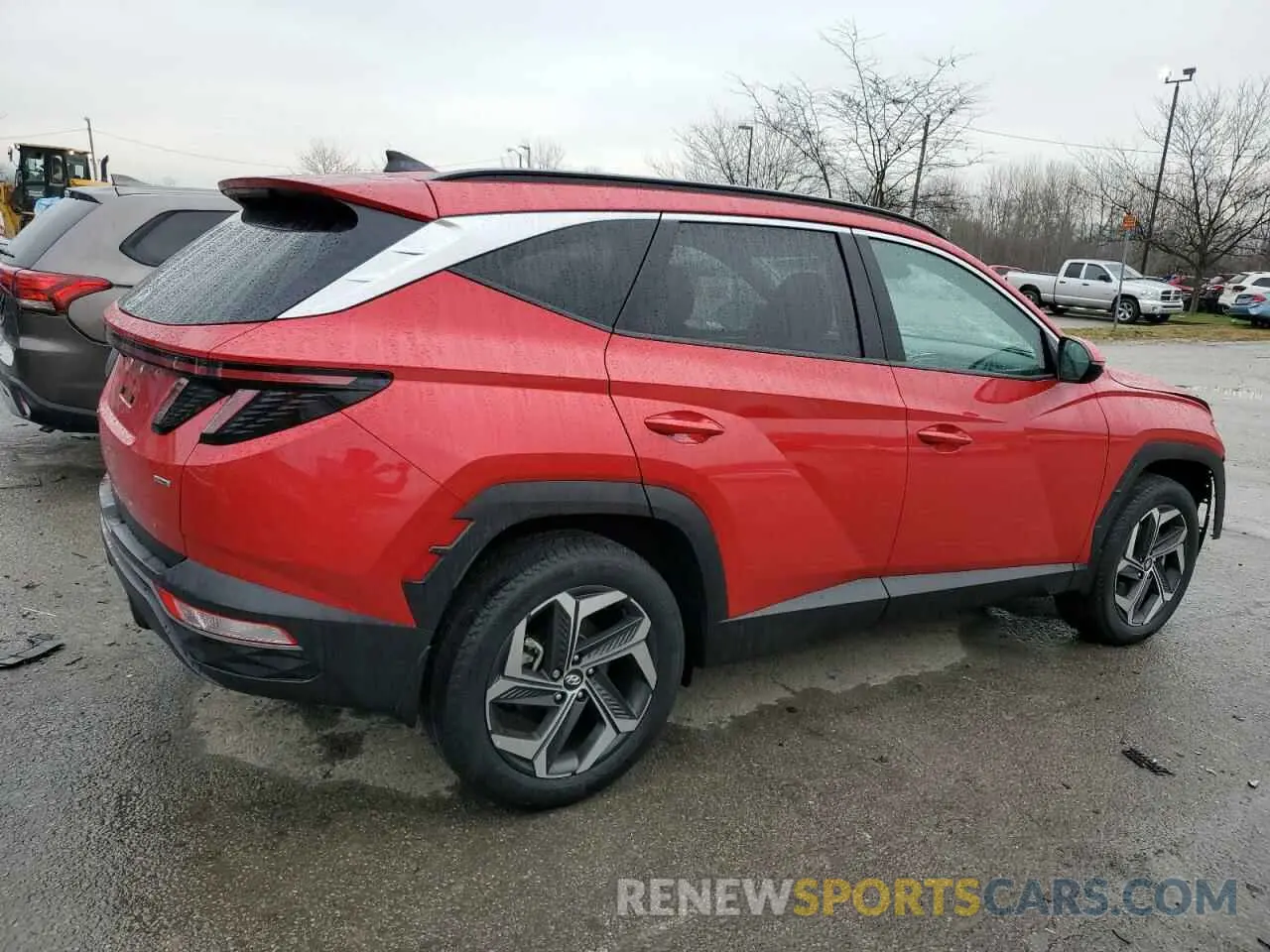 3 Фотография поврежденного автомобиля 5NMJFCAE2PH256990 HYUNDAI TUCSON 2023