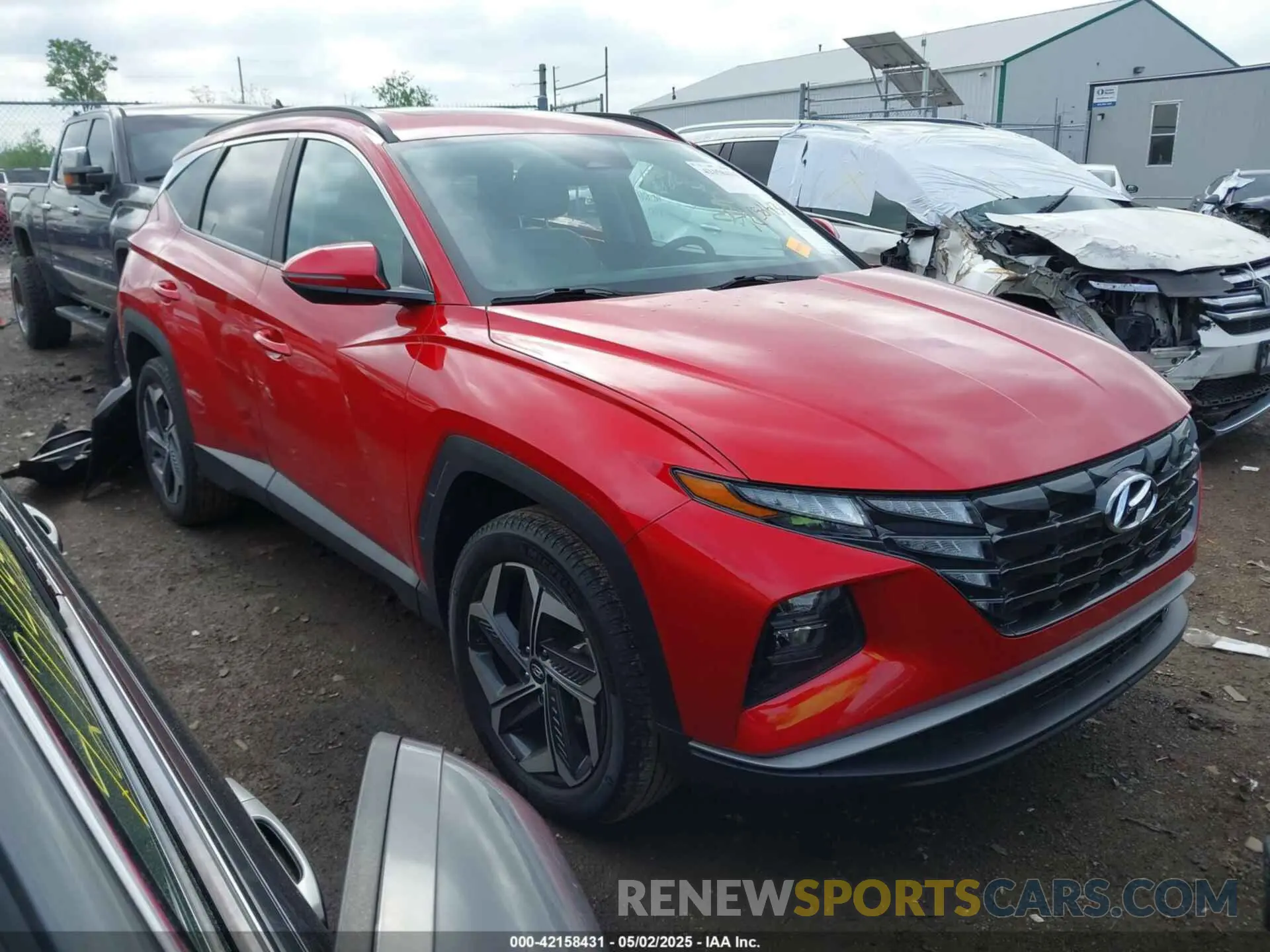 1 Photograph of a damaged car 5NMJFCAE3PH220967 HYUNDAI TUCSON 2023
