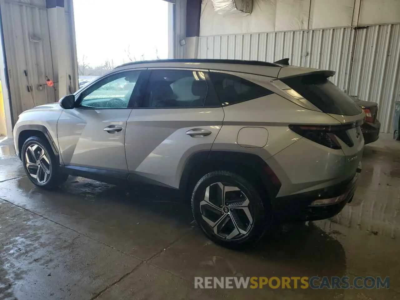 2 Photograph of a damaged car 5NMJFCAE4PH177319 HYUNDAI TUCSON 2023