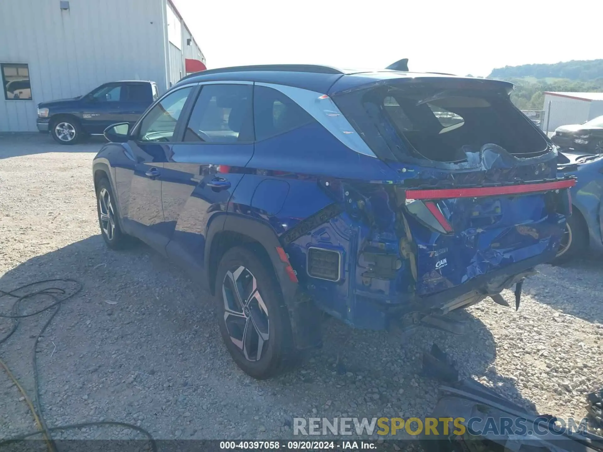 3 Photograph of a damaged car 5NMJFCAE6PH205279 HYUNDAI TUCSON 2023
