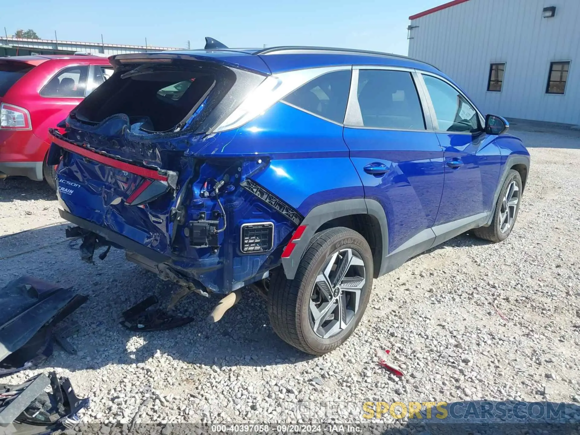4 Photograph of a damaged car 5NMJFCAE6PH205279 HYUNDAI TUCSON 2023