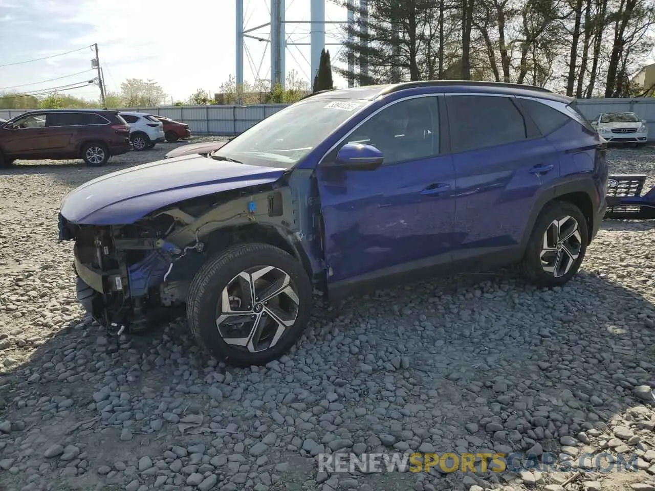1 Фотография поврежденного автомобиля 5NMJFCAE6PH206545 HYUNDAI TUCSON 2023