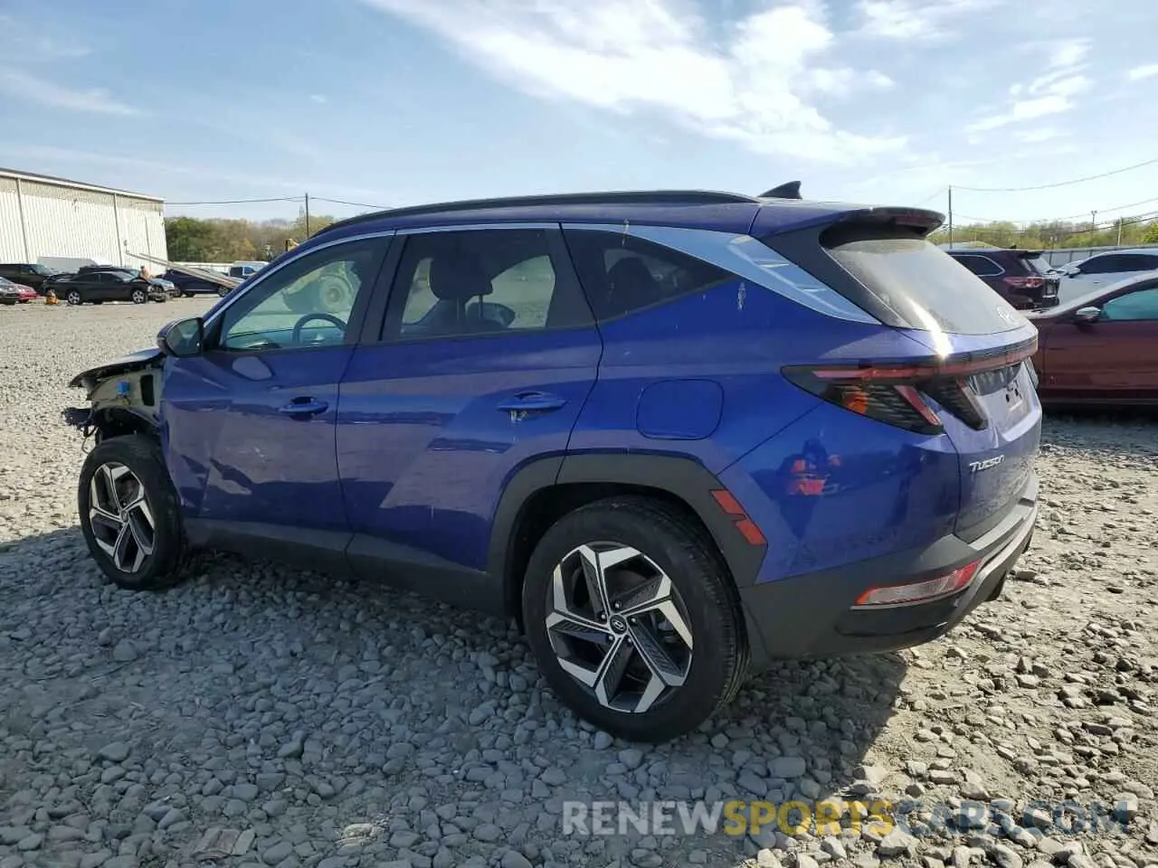 2 Фотография поврежденного автомобиля 5NMJFCAE6PH206545 HYUNDAI TUCSON 2023