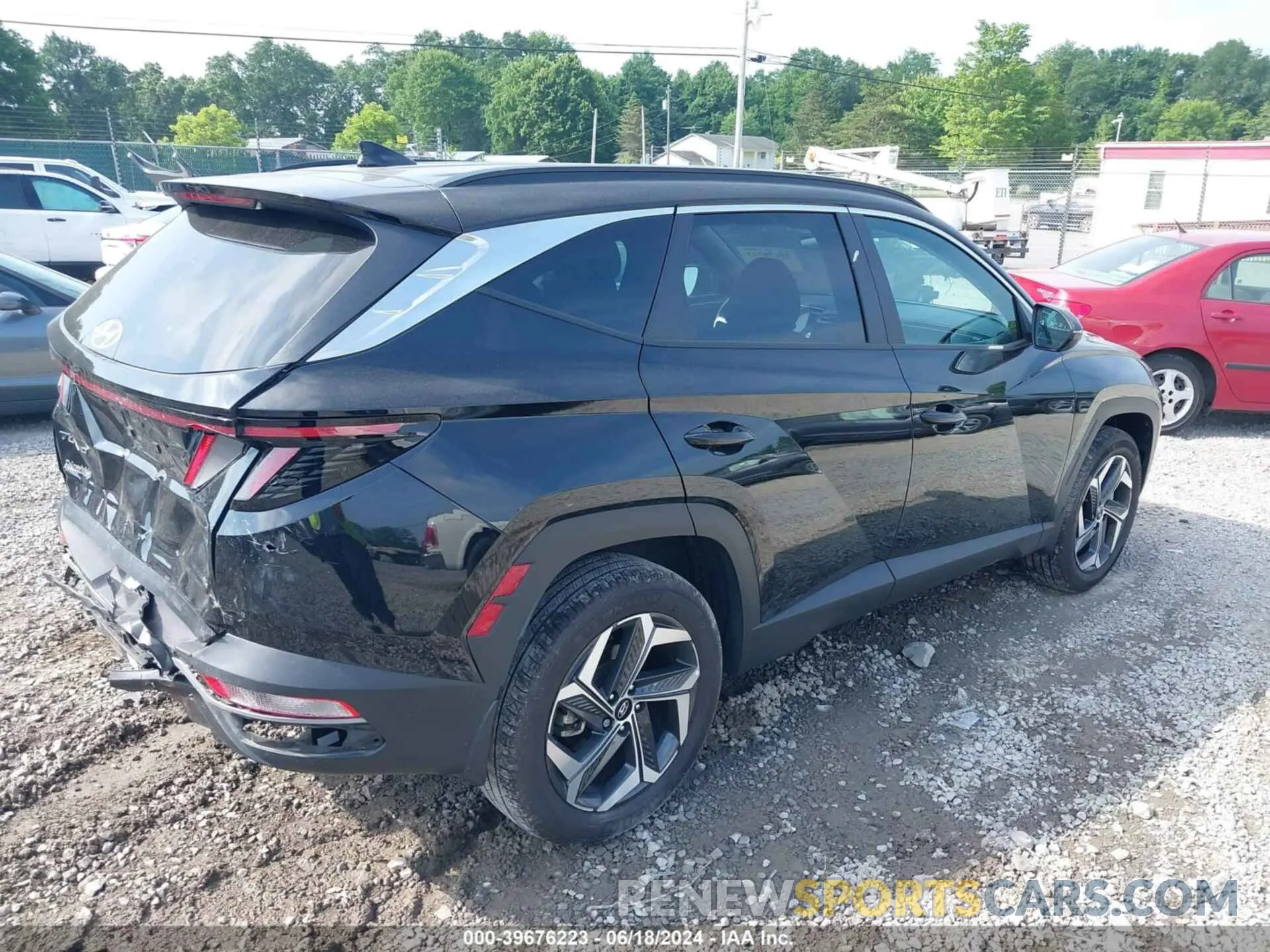4 Фотография поврежденного автомобиля 5NMJFCAE7PH283232 HYUNDAI TUCSON 2023