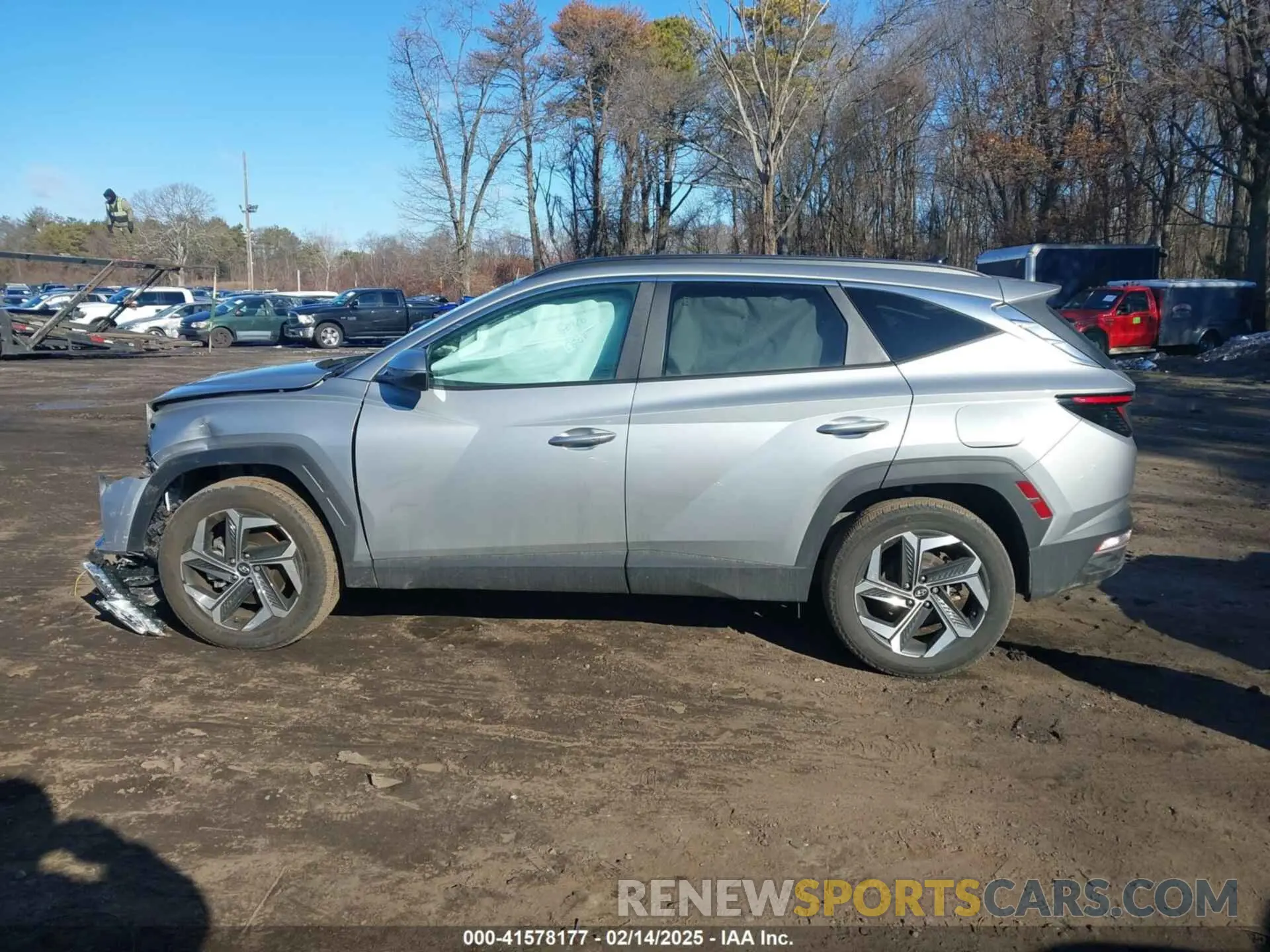 14 Фотография поврежденного автомобиля 5NMJFCAE8PH183074 HYUNDAI TUCSON 2023