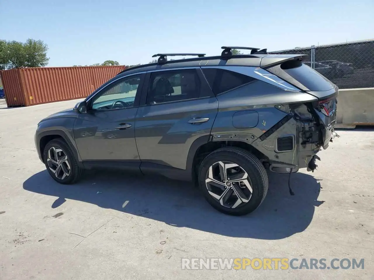 2 Фотография поврежденного автомобиля 5NMJFCAE8PH199842 HYUNDAI TUCSON 2023