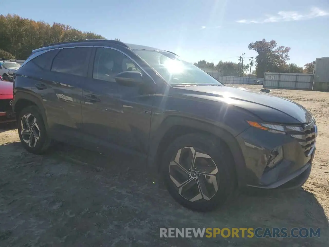 4 Photograph of a damaged car 5NMJFCAE8PH259733 HYUNDAI TUCSON 2023