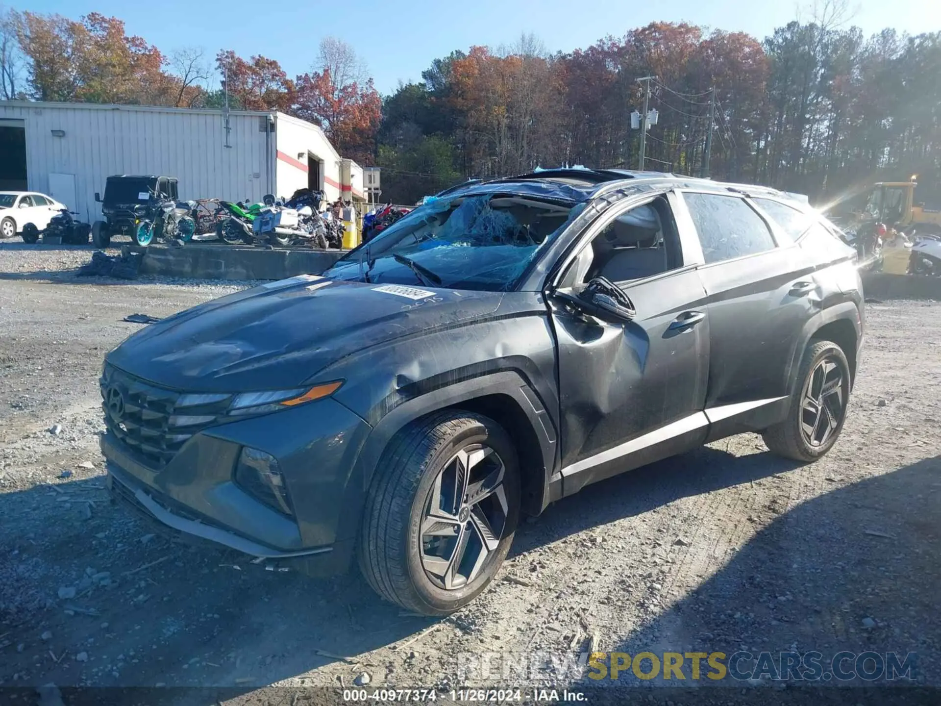 2 Photograph of a damaged car 5NMJFCAE9PH212095 HYUNDAI TUCSON 2023
