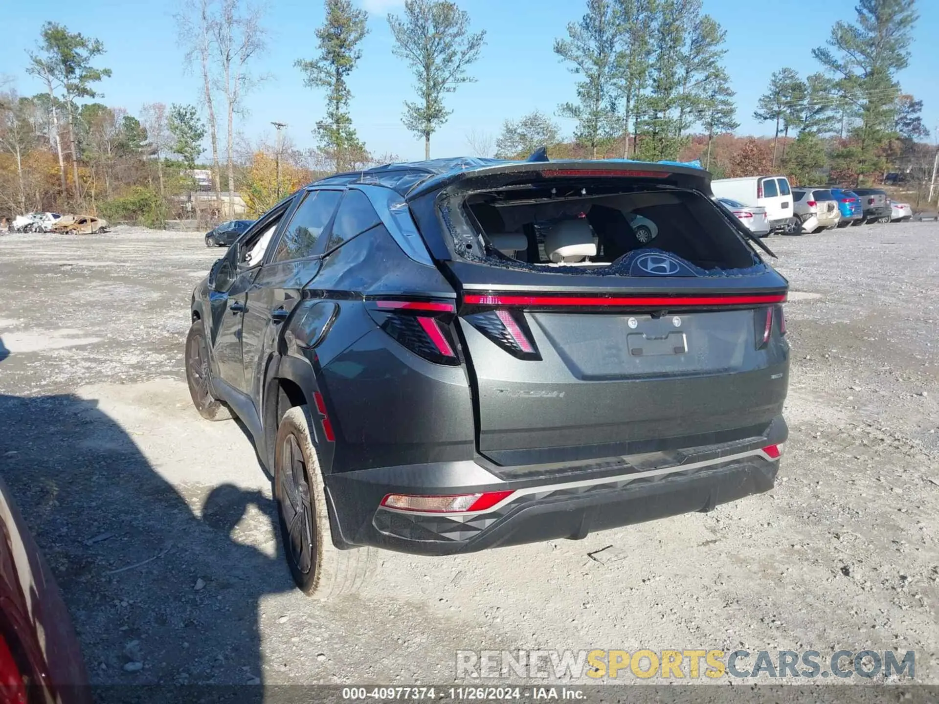3 Photograph of a damaged car 5NMJFCAE9PH212095 HYUNDAI TUCSON 2023