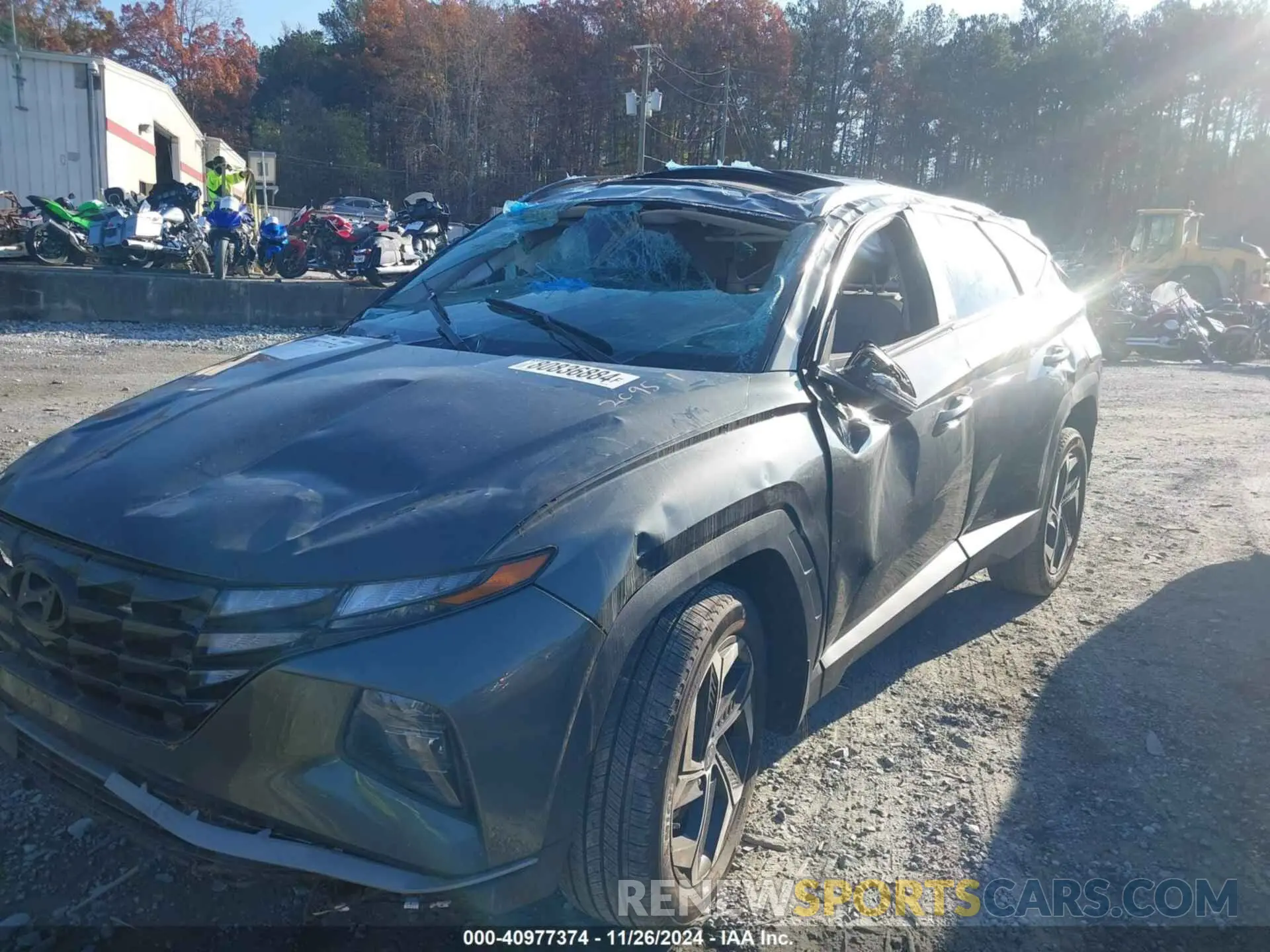 6 Photograph of a damaged car 5NMJFCAE9PH212095 HYUNDAI TUCSON 2023